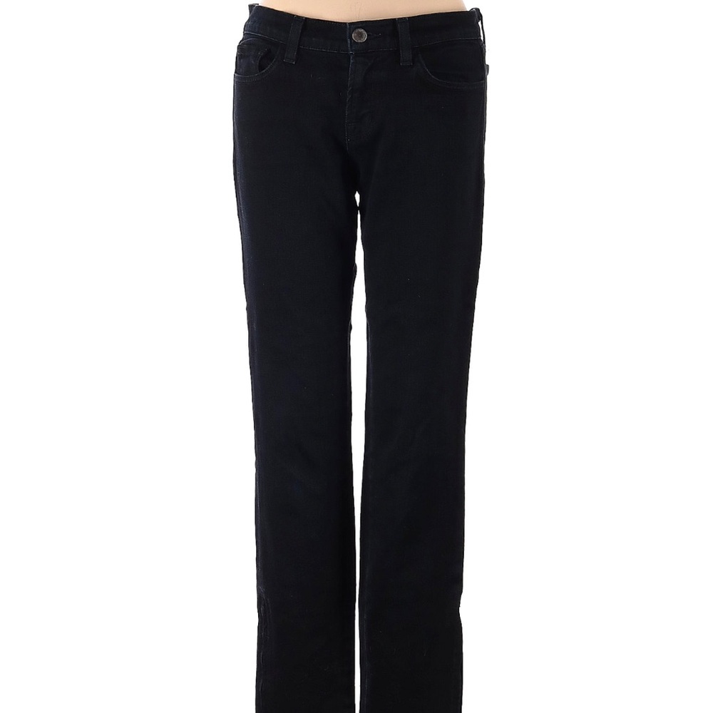 J brand dark wash low rise straight leg jeans size 26